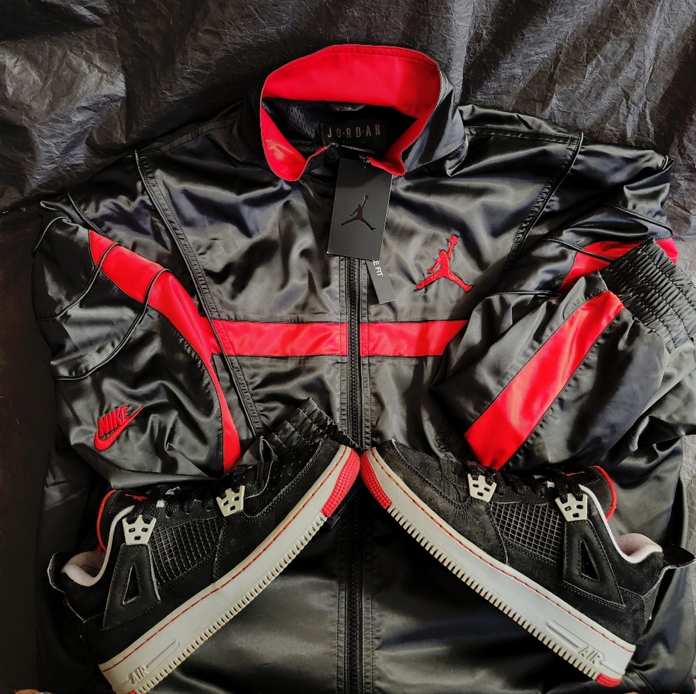 Jordan Fusion 4 w Vintage Jacket